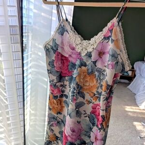 Floral nightgown